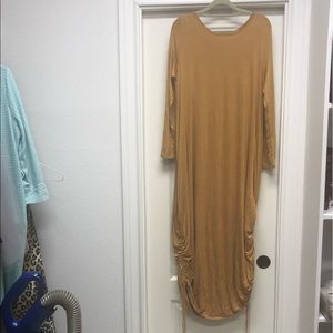Reduced Mustard color dress size small